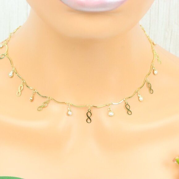 "Minimalist & Elegant Necklace Chain – Perfect for Women & Girls | UNVRC1021 - Picture 6 of 10